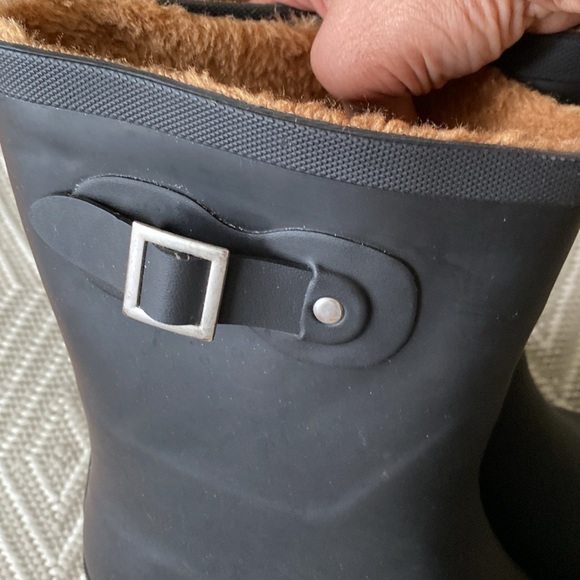 New Chooka Women Waterproof insulated Mid-Height winter stylish Rain Boot Sz 10 - Picture 8 of 12